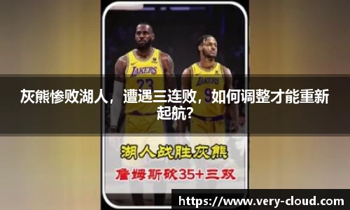 灰熊惨败湖人，遭遇三连败，如何调整才能重新起航？
